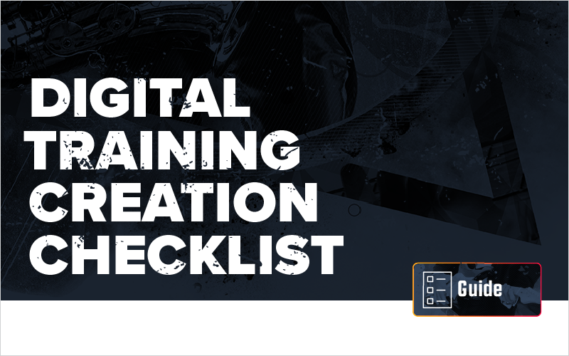 Free Download Digital Training Creation Checklist